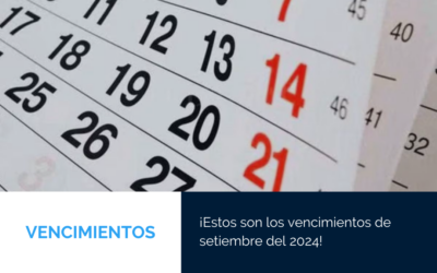 ¡Atención, contribuyentes! Fechas clave de vencimientos en Setiembre para Uruguay