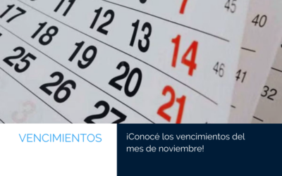 ¡Atención, contribuyentes! Fechas clave de vencimientos en Noviembre para Uruguay