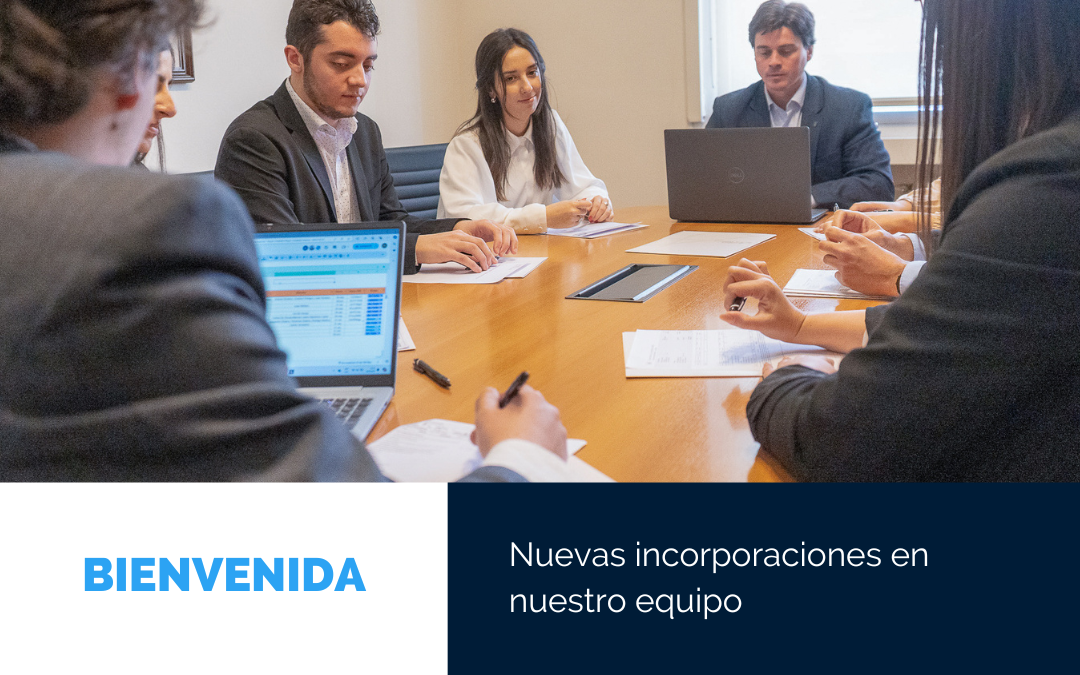 Nuevas incorporaciones en nuestro equipo